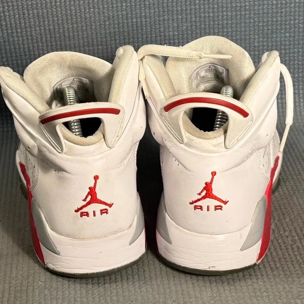 Nike Air Jordan 6-17-23 Basketball Shoes‎ White Red DM1159-106 Size 7Y